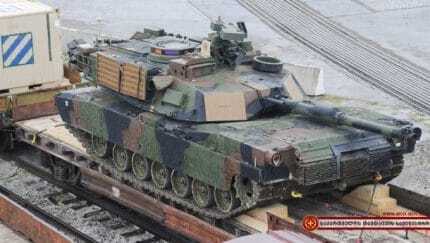 Подготовка к операциям НАТО: в Грузию впервые прибыли американские танки. Опубликованы фото, видео