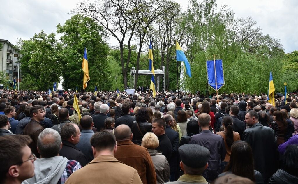Порошенко в Полтаве открыл памятник Мазепе: опубликованы фото и видео