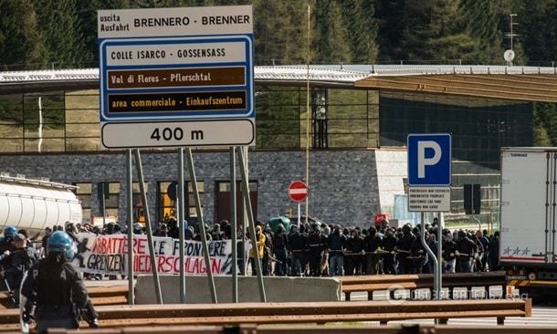 Наплыв мигрантов в Европу: на границе Италии с Австрией произошли жесткие стычки. Опубликованы фото и видео