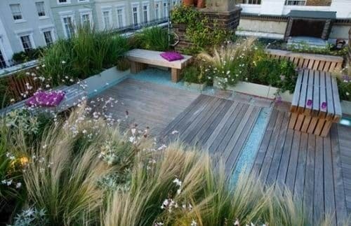Сади на дахах будинків: чарівна атмосфера краси і затишку