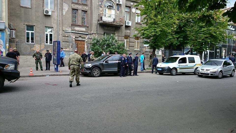Стрельба в Харькове: в ходе потасовки ранен полицейский. Фоторепортаж