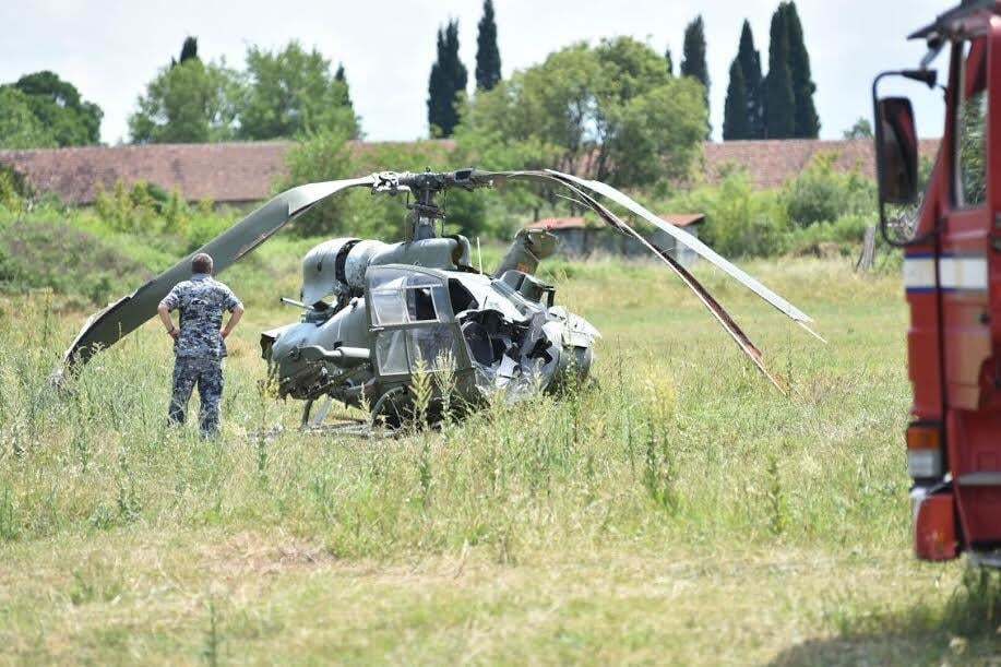У Чорногорії розбився військовий вертоліт