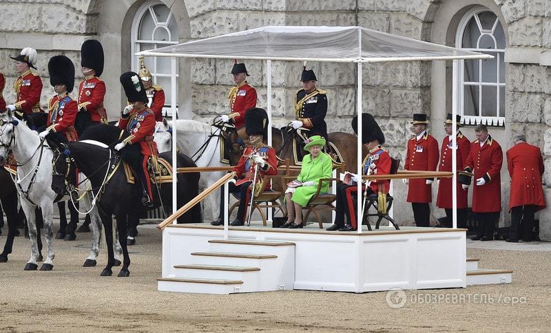 День народження Єлизавети II: у Лондоні відбувся масштабний військовий парад