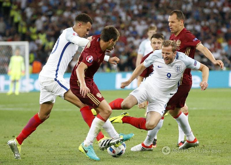 Евро-2016. Россия на последних секундах спасла ничью в матче с Англией
