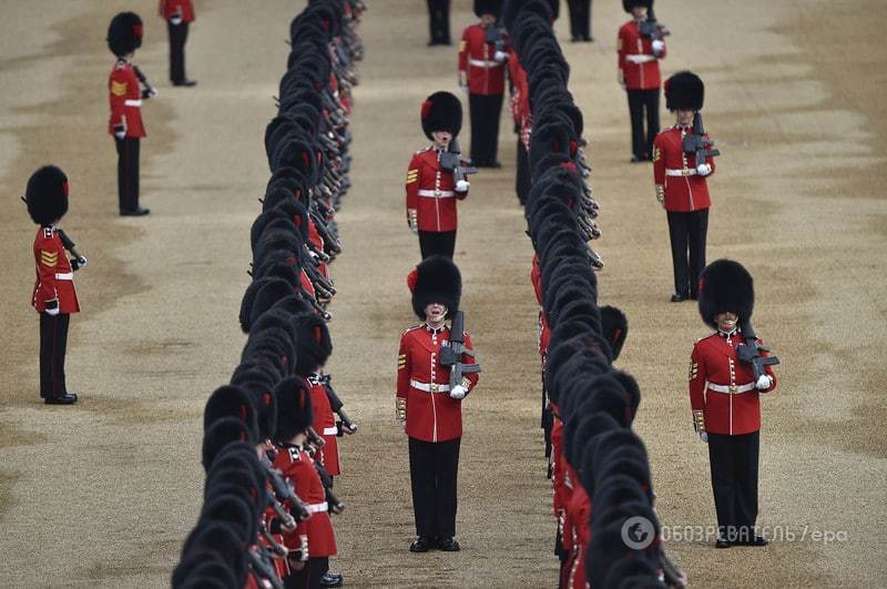 День рождения Елизаветы II: в Лондоне состоялся масштабный военный парад. Фоторепортаж