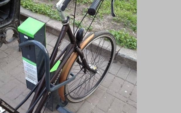 В Киеве появилась "умная" велопарковка: опубликованы фото
