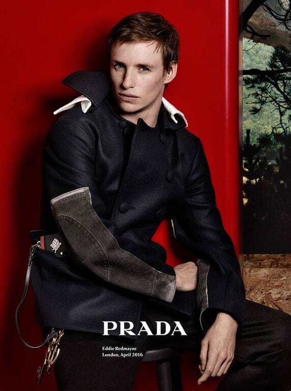 Из кино в моду: звезда "Девушки из Дании" стал лицом новой коллекции Prada