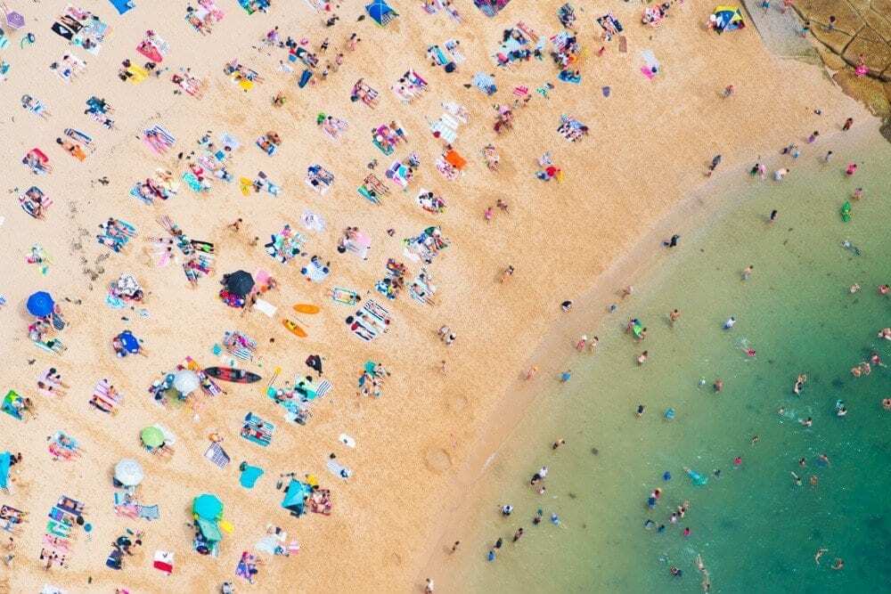 Самые красивые пляжи мира с высоты птичьего полета: удивительные фото