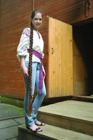 Львовская Рапунцель: украинка установила рекорд по длине косы