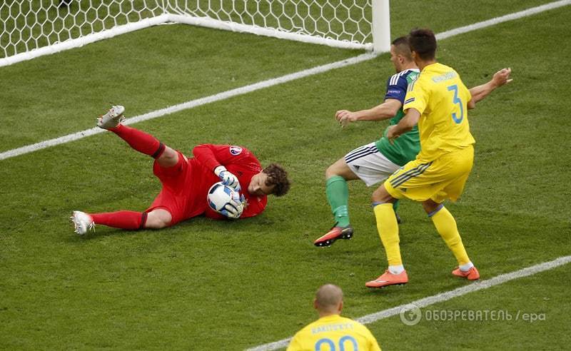Евро-2016. Украина сенсационно проиграла Северной Ирландии