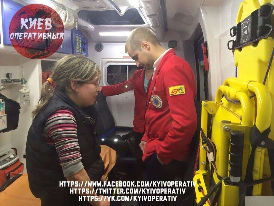 В Киеве грабитель избил беременную женщину