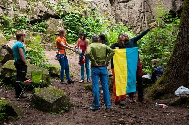 У Житомирській області відбувся Чемпіонат Києва з техніки альпінізму