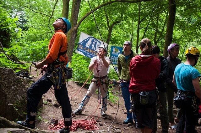 У Житомирській області відбувся Чемпіонат Києва з техніки альпінізму