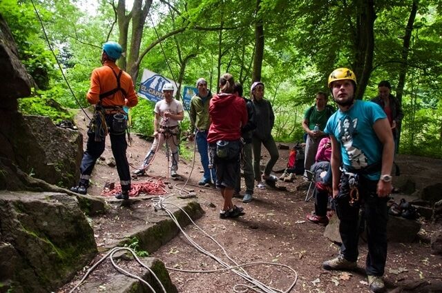 У Житомирській області відбувся Чемпіонат Києва з техніки альпінізму