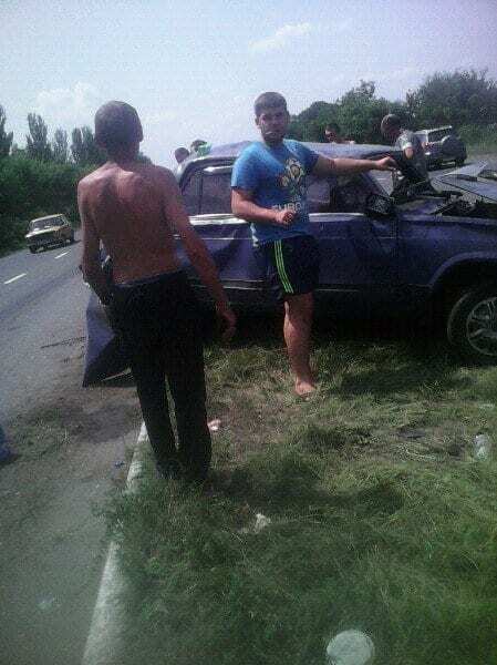 Чудом не взорвалось: пьяный террорист устроил ДТП на Донбассе