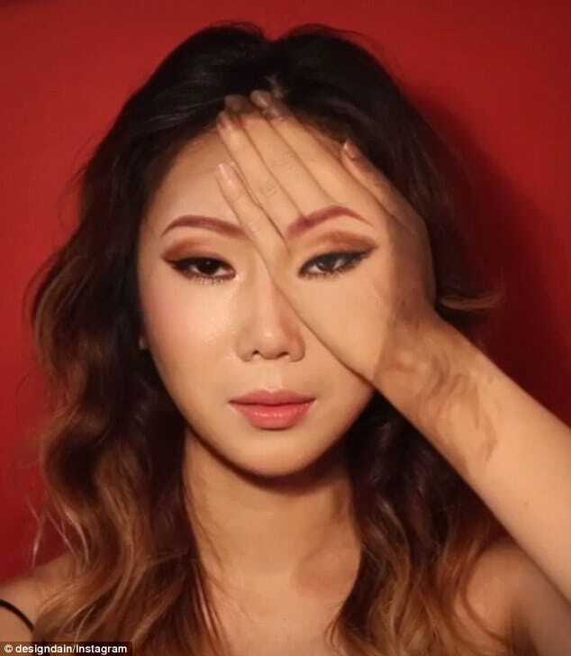 Корейська художниця створює неймовірні оптичні ілюзії прямо на обличчях