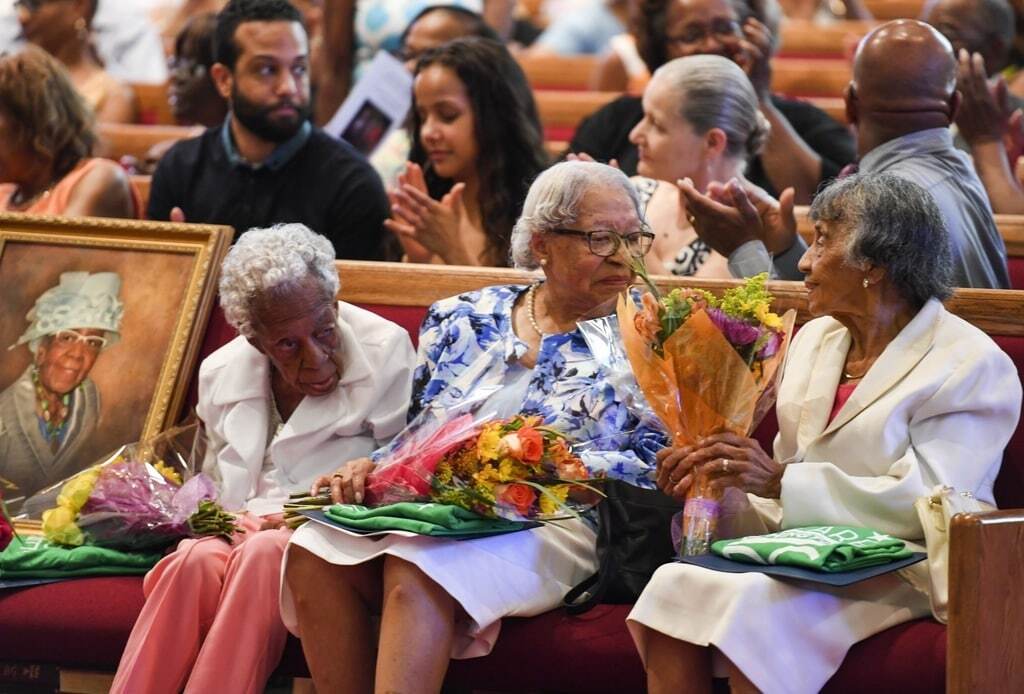 Лучшие подружки: три американки вместе отметили свои 100-летия