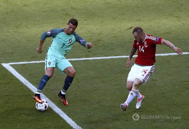 Евро-2016. Португалия сенсационно оступилась в самом безумном матче турнира с Венгрией