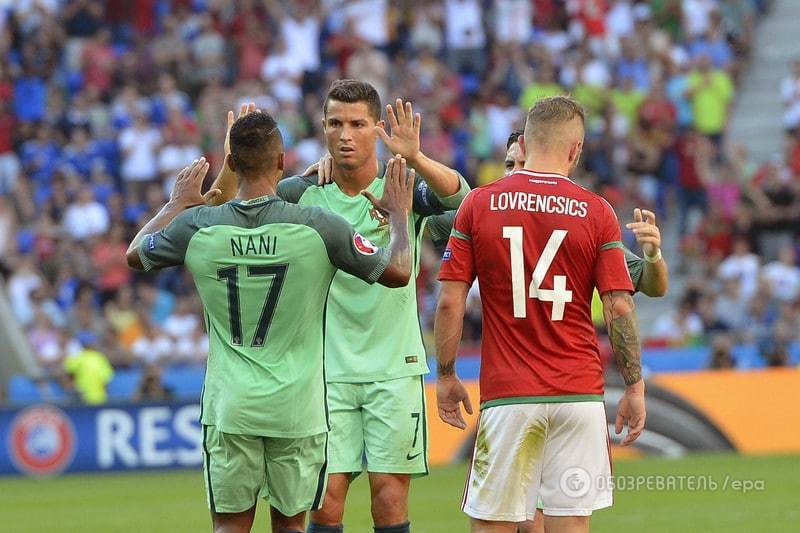 Євро-2016. Португалія сенсаційно поступилася у найбільш шаленому матчі турніру з Угорщиною