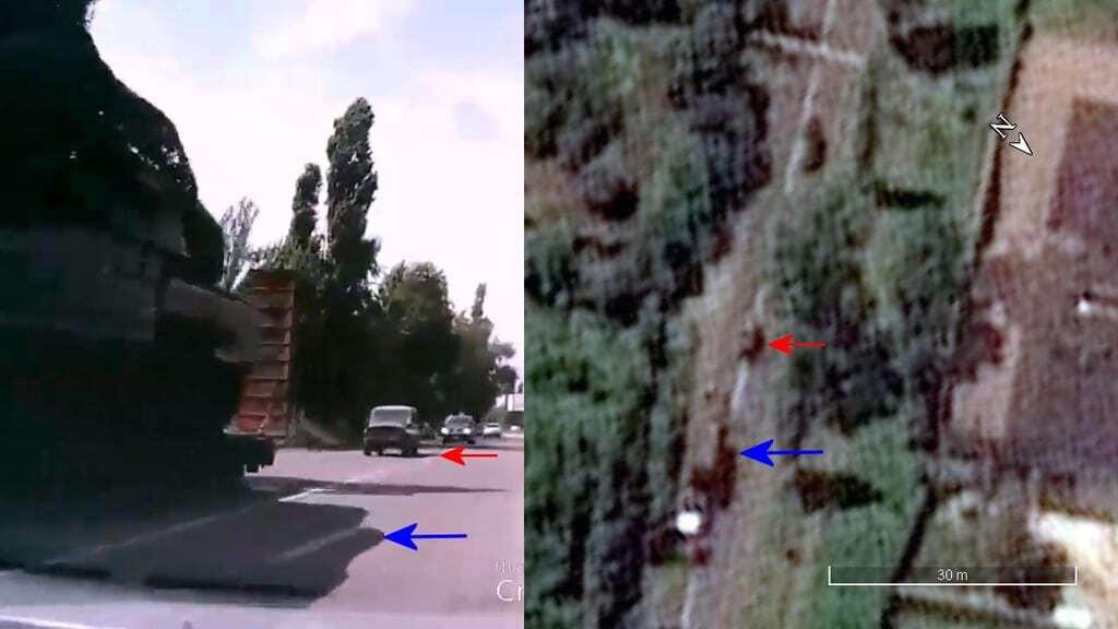 Google показав російський "Бук" на Донбасі в день аварії "Боїнга"