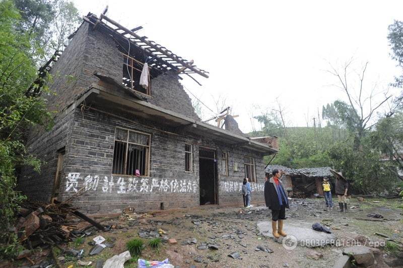 Над Китаєм пронісся потужний торнадо: 78 загиблих