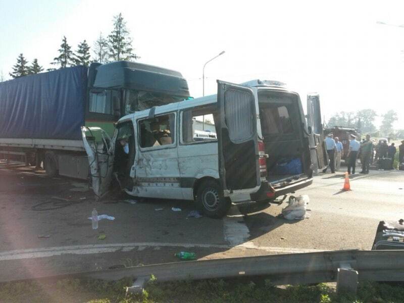В России в страшной аварии погибли пятеро украинцев