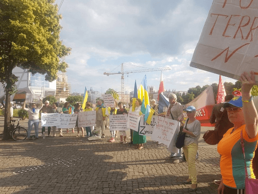У Німеччині протестували проти російської версії Другої світової війни