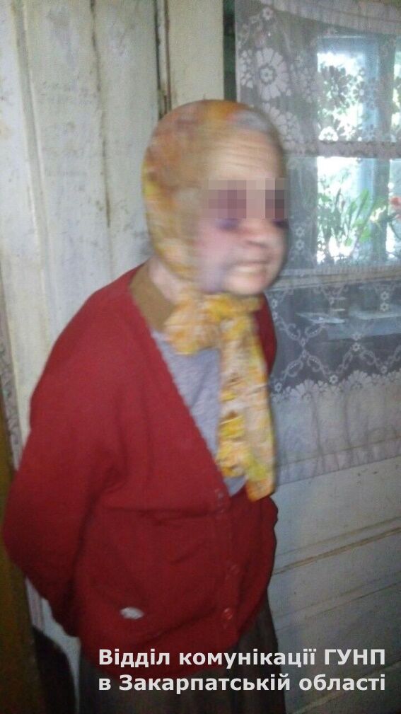 Заради помсти: у Мукачево колишній ув'язнений побив 77-річну бабусю. Фото