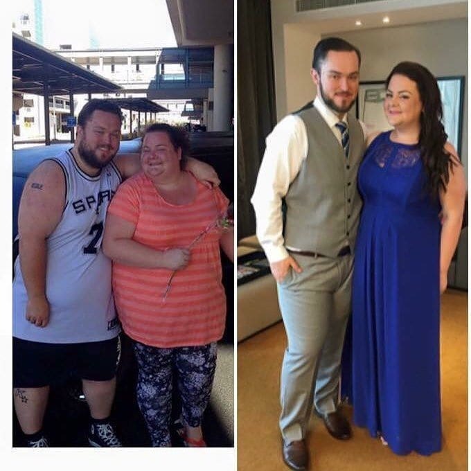 Невероятная сила духа: страдающие от ожирения супруги из Австралии на двоих сбросили 172 кг