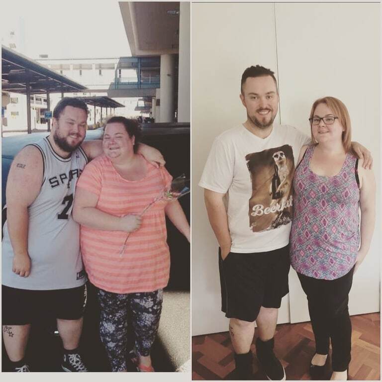 Невероятная сила духа: страдающие от ожирения супруги из Австралии на двоих сбросили 172 кг