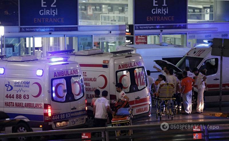 Опубликован фоторепортаж с места теракта в аэропорту Стамбула