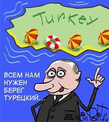 "Вот так поперло!" Елкин позабавил карикатурами на "радости" Путина