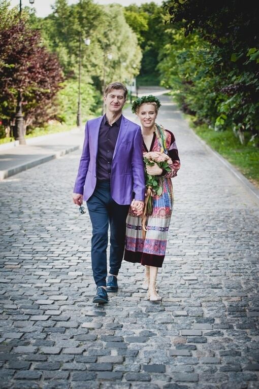 Юрій Нікітін та Ольга Горбачова одружилися вдруге: фото з РАГСу
