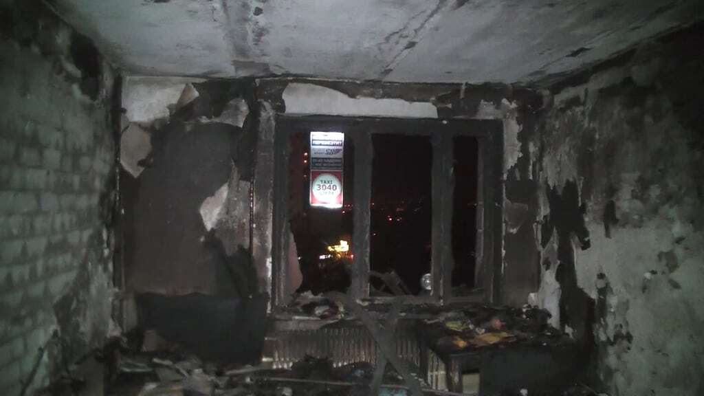 В Харькове горело 9-этажное общежитие: эвакуировали 84 человека. Опубликованы фото