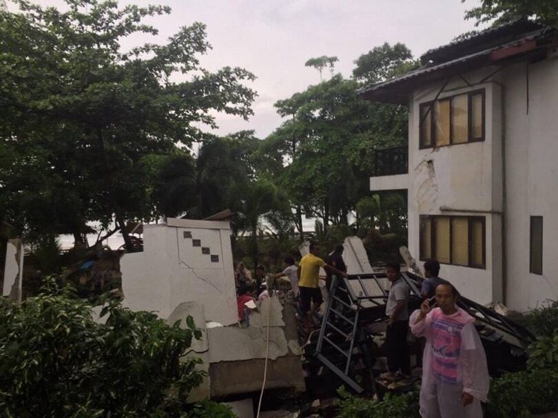 В Таиланде обрушился отель: есть погибший. Опубликованы фото