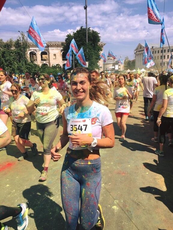 У Києві відбувся кольоровий забіг