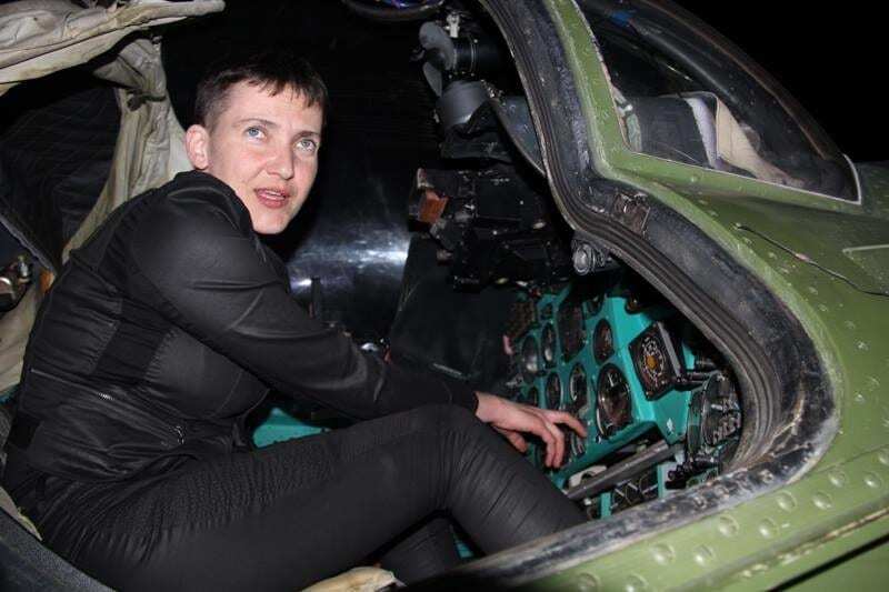 Савченко приехала в зону АТО: опубликованы фото