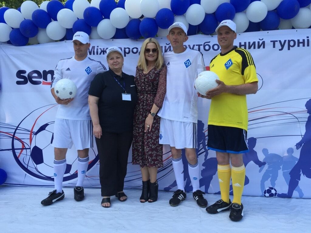 Наталия Бучинская поддержала футбольный турнир для людей с особыми потребностями