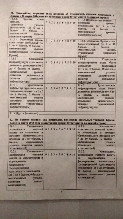 У кримських вчителів вирішили дізнатися думку про країну-окупанта