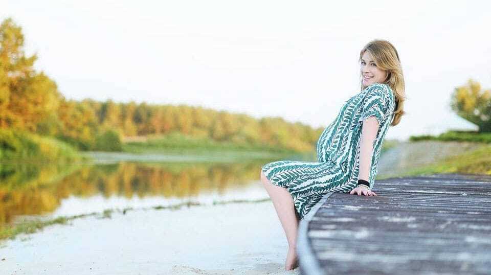 Кравець на останньому місяці вагітності знялася в чуттєвій фотосесії