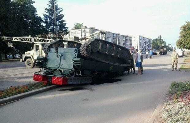 "А что – а ничего": в ВСУ прокомментировали "уроненный" посреди Конотопа ЗРК