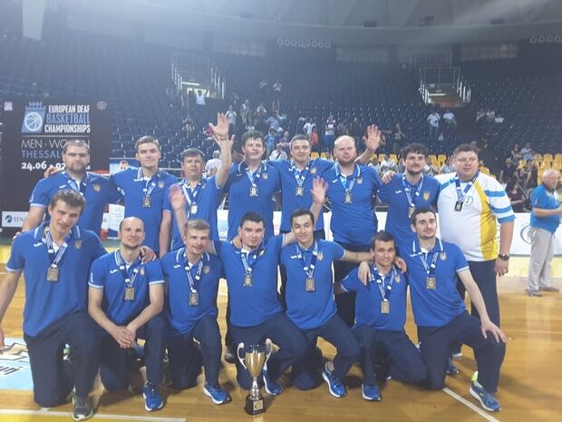 Паралимпийская сборная Украины по баскетболу стала вице-чемпионом Европы