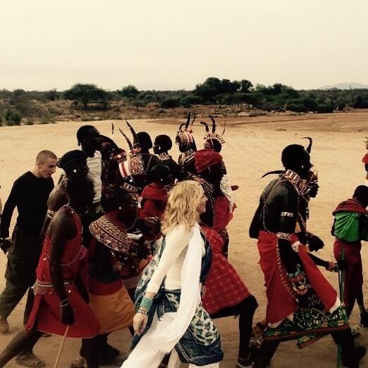 Африканские страсти: Мадонна с детьми отправилась в путешествие в Малави