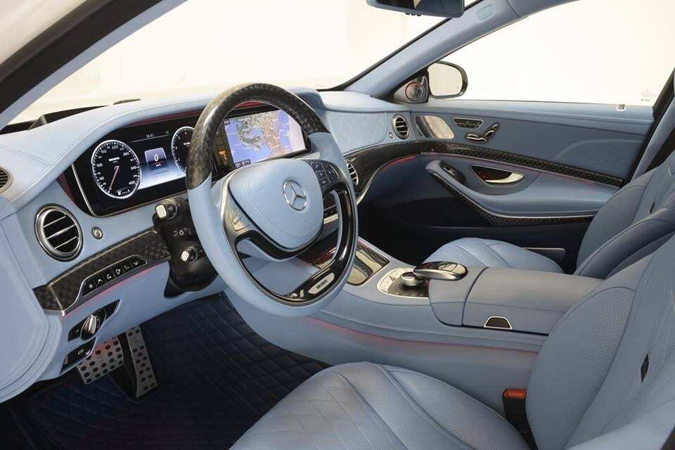 Потрясающая роскошь: Brabus представил свою версию люксового Mercedes-Maybach S600. Фото