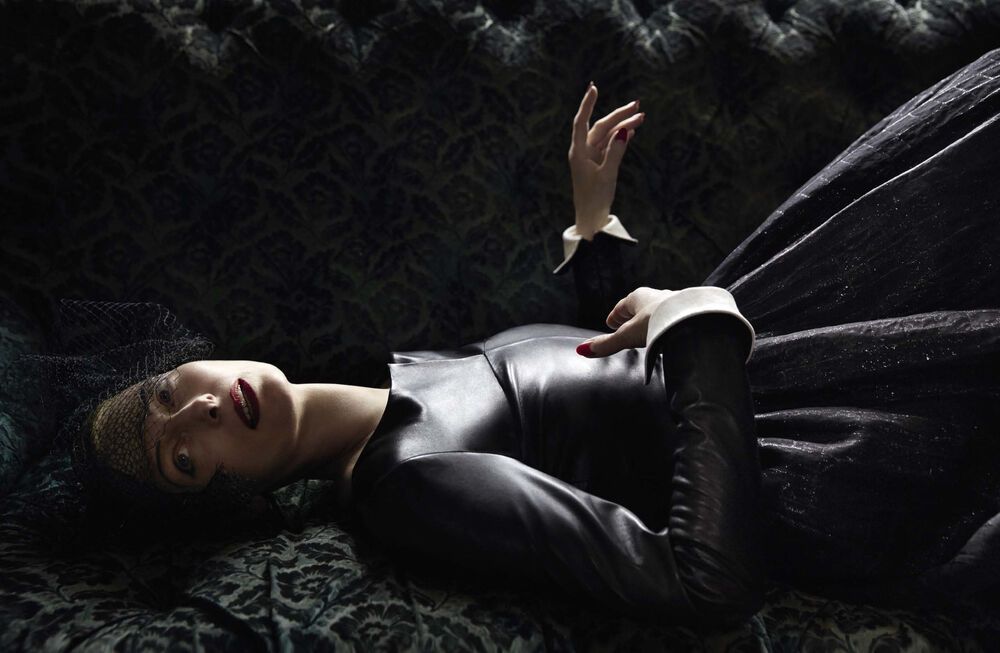 Украинский фотограф сняла Тильду Суинтон для Vogue Italia