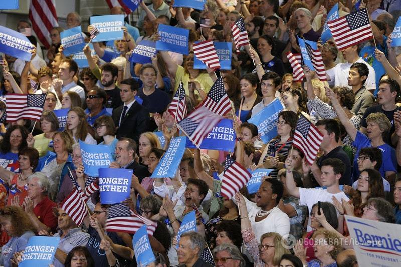 "Некоторые из вас будут разочарованы": Сандерс призвал голосовать за Клинтон на выборах в США