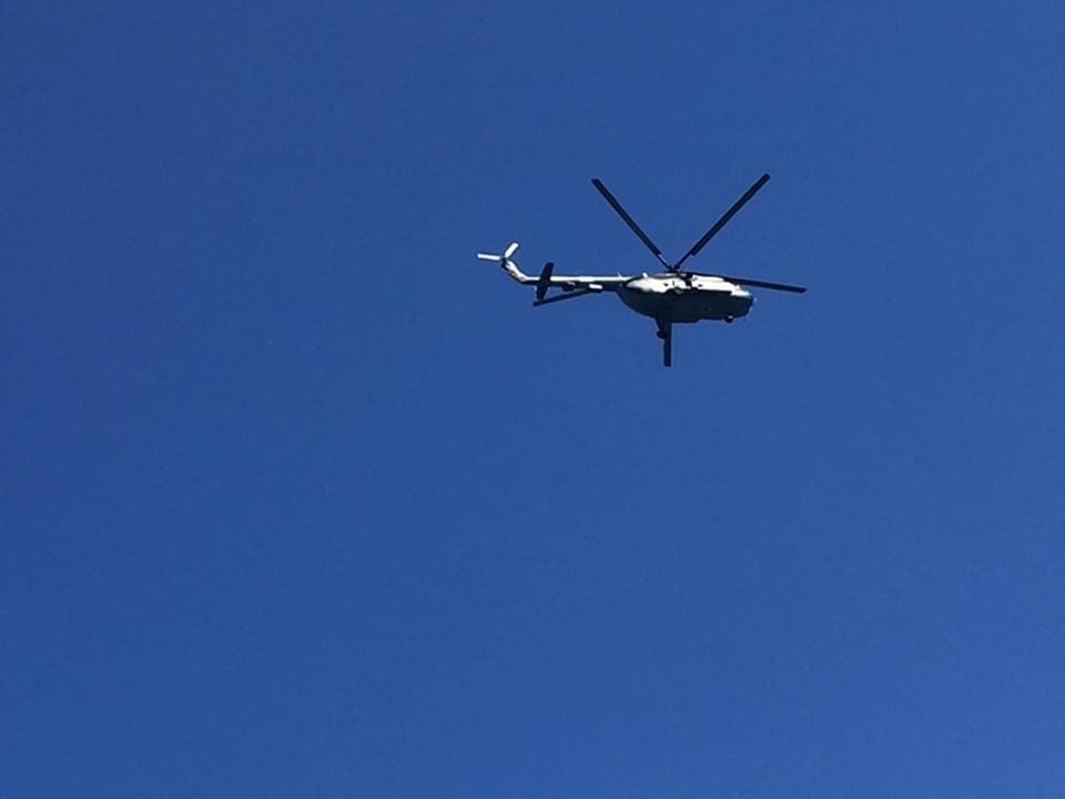 Ціла ескадрилья: над Бучею помітили 20 вертольотів ЗСУ