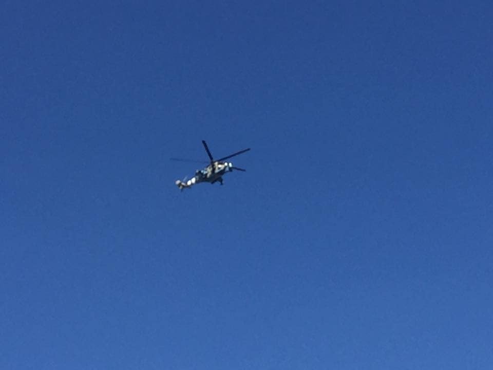 Ціла ескадрилья: над Бучею помітили 20 вертольотів ЗСУ