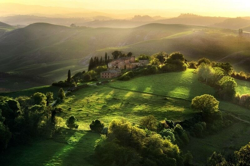 Под небом Тосканы: захватывающие дух пейзажи северной Италии