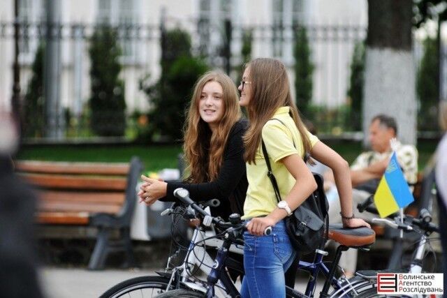 У Луцьку відбувся "Велопробіг бандерівців" за здоровий спосіб життя. Фото